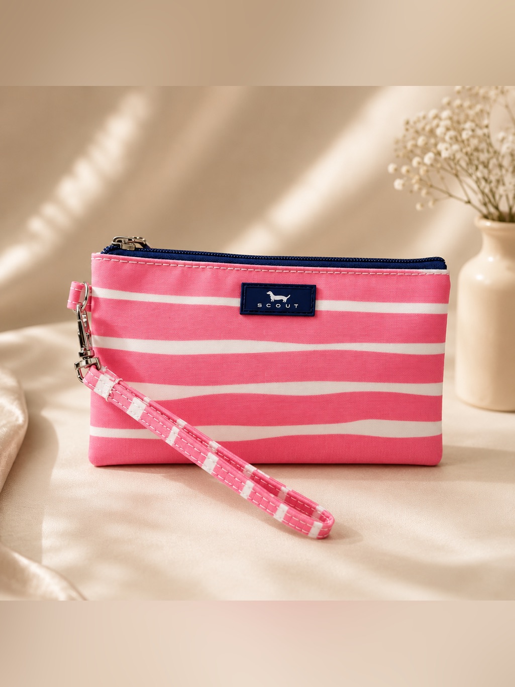 Scout Blue And Pink Clutch